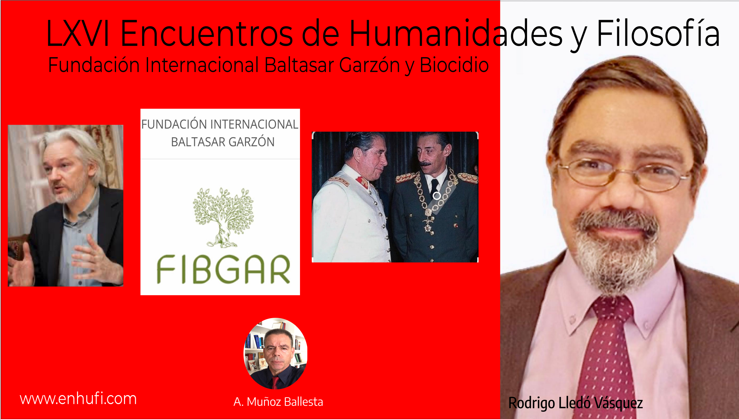 LXVI Encuentros Humanidades y Filosofía, Rodrigo Lledó, Fundación Internacional Baltasar Garzón. 